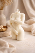 Signature Body Candle Ivory – Handgemachte Körper-Kerze aus Sojawachs